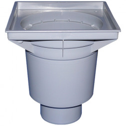 Корпус трапа HL606K/1 DN110 вертикальный выпуск, подрамник ПП