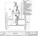 Задвижка JAFAR 2111 DN 450 PN16 фланцевая клиновая чугунная с обрезиненным клином
