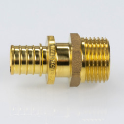 Переходник VALTEC VTm.401.G НР 3/4&amp;quot; DN 20 PN 16 латунный