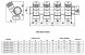Коллектор распределительный STOUT SMB 6851 4 отвода ВР-НР 1&amp;quot;х3/4&amp;quot; DN 25 PN 10 с запорными клапанами