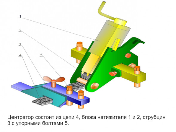 Центратор цепной наружный ЦЦ 159-1020