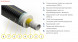 Гибкая труба в ППУ изоляции ИЗОПРОФЛЕКС-95А ПЭ-Х Р 1,0 МПа 160/225 Плюс