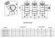 Коллектор распределительный STOUT SMB 6851 3 отвода ВР-НР 3/4&amp;quot; DN 20 PN 10 с запорными клапанами