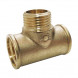 Тройник переходной VALFEX VF.132 ВР-НР 3/4&amp;quot;x1/2&amp;quot;x3/4&amp;quot; Ду 20x15x20 Ру 40 латунный