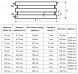 Регистр отопления РСП-3x57x2,5-4000 секционный трёхрядный с плоскими заглушками