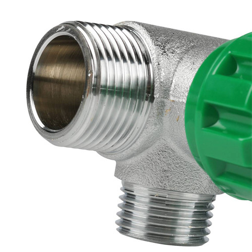 Коллектор распределительный FAR FK 3824 4 отвода ВР-НР 3/4&amp;quot;х1/2&amp;quot; DN 20 PN 16 с регулирующими клапанами плоское уплотнение