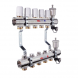 Коллекторная группа VALTEC VTc.594.EMNX.0608 8-ми контурный ВР-НР 1&amp;quot;x3/4&amp;quot; DN 25 PN 10 с регулирующими и балансировочными клапанами