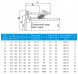 Фланцевый адаптер Viking Johnson MaxiDaptor DN 250 мм (266-295)