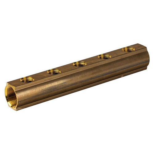 Коллектор распределительный Luxor CD 457 5 выходов ВР 1&amp;quot;х1/2&amp;quot; DN 25 PN 10 без регулировки