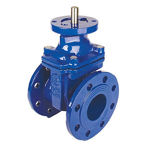 Задвижка FAF 6010D DN 300 PN 10 фланцевая с обрезиненным клином с маховиком