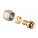 Обжимной соединитель VALTEC 1/2&amp;quot; для полиэтиленовой трубы VTc.709.N.1604