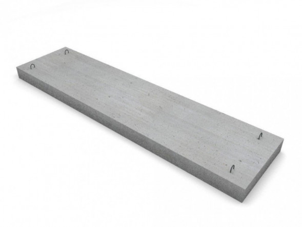 Плита перекрытия лотка П 16д-15 Серия 3.006.1-2.87