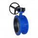 Затвор дисковый поворотный ABRA BUV-FL 226 DN 700 PN 16 фланцевый с редуктором