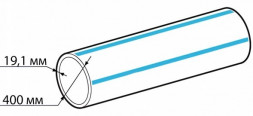 Труба ПНД 400х19,1 SDR 21 ПЭ 100 ГОСТ 18599-2001 питьевая