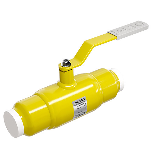 Кран шаровой газовый ALSO КШ.П.П.GAS.010.40-01 Ду 10 Ру 40 полнопроходный под приварку