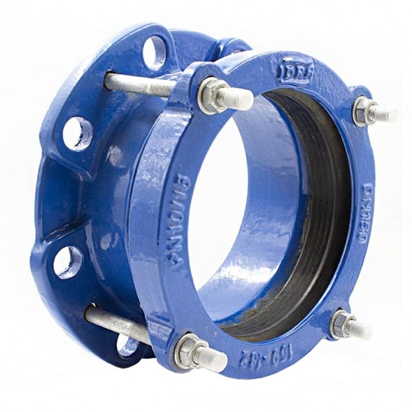 Муфта ПФРК DN 125 (132-159 мм) PN 10/16 соединительная для чугунных и стальных труб