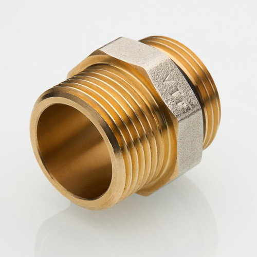 Ниппель VALTEC VTr.584 ВР 1&amp;quot; DN 25 PN 16 коллекторный латунный