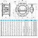 Затвор PAM Saint-Gobain EUROSTOP JPA DN 300 PN 25 поворотный фланцевый с двойным эксцентриком с ручным управлением