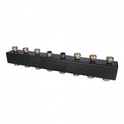 Коллектор распределительный Meibes MeiFlow 8 M66301.41 7-ми контурный ВР-НР 1 1/2&amp;quot; DN 40 PN 6 в теплоизоляции