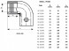 Отвод ПЭ 140x90 SDR 11 Trans-Quadro электросварной