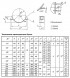 Опора Дн 480 ТС 627.00.000-008 серия 5.903-13 выпуск 8.95 скользящая бугельная