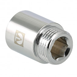 Латунный удлинитель VALTEC 1/2&amp;quot; хромированный VTr.198.C.0450
