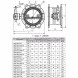 Затвор ЭНЭКОС DN 700 PN 16 поворотный фланцевый с двойным эксцентриком с редуктором и переходником под ключ 24