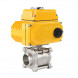 Кран шаровой ABRA BV61 EASTRN DN 25 PN 40 с электроприводом нержавеющая сталь