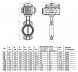 Затвор дисковый чугунный Benarmo DN 200 PN 16 поворотный межфланцевый с электроприводом Q-250 380В