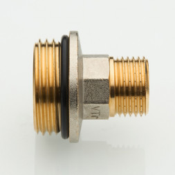 Ниппель переходной VALTEC VTr.601 ВР 1 1/2&amp;quot;х1&amp;quot; DN 40x25 PN 16 коллекторный латунный